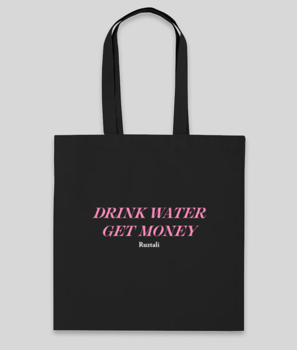 Motivational Lifestyle Tote Bag - 100% Cotton