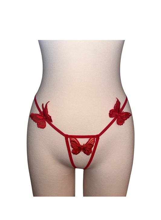 Ready to Play: Penelope Saint Butterfly Thong